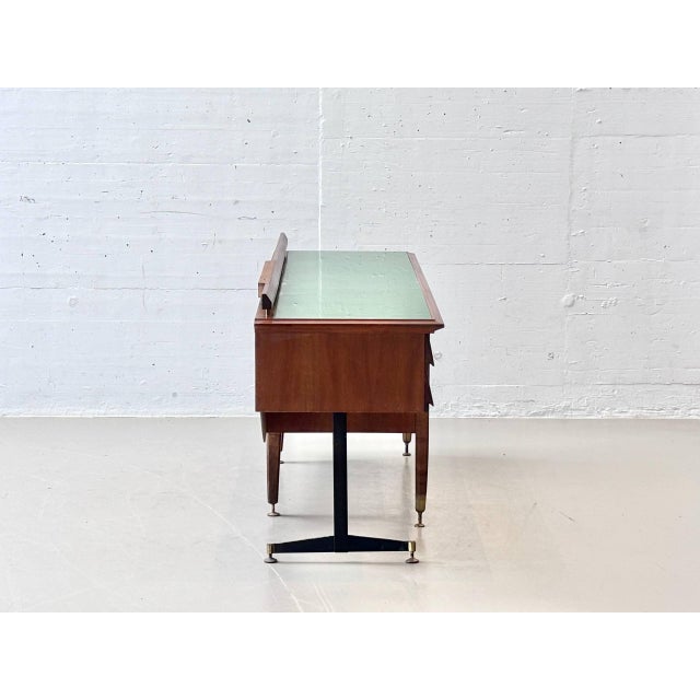 Vintage Italian Sideboard with Mirror, 1960s For Sale - Image 9 of 17