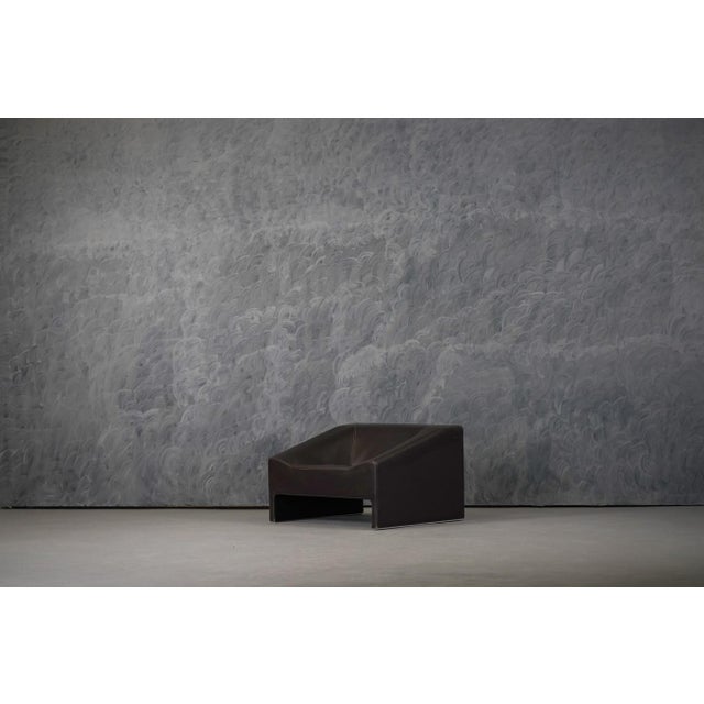 Malmo Lounge Chairs and Fjord Ottoman in Leather by Patricia Urquiola for Moroso, Italy, 2000s, Set of 3 For Sale - Image 15 of 18