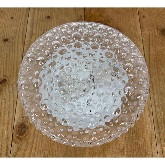 Vintage Glass Wall Light, 1970s For Sale - Image 6 of 17
