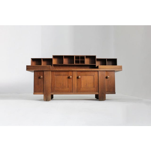 Vintage Sideboard in Walnut by Silvio Coppola for Bernini, 1960s For Sale - Image 11 of 11