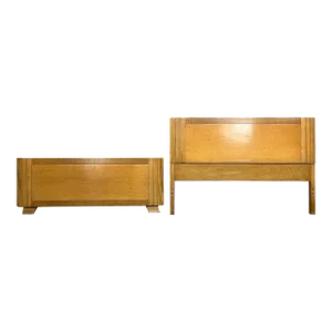 Rway Birdseye Maple Full Size Headboard and Footboard