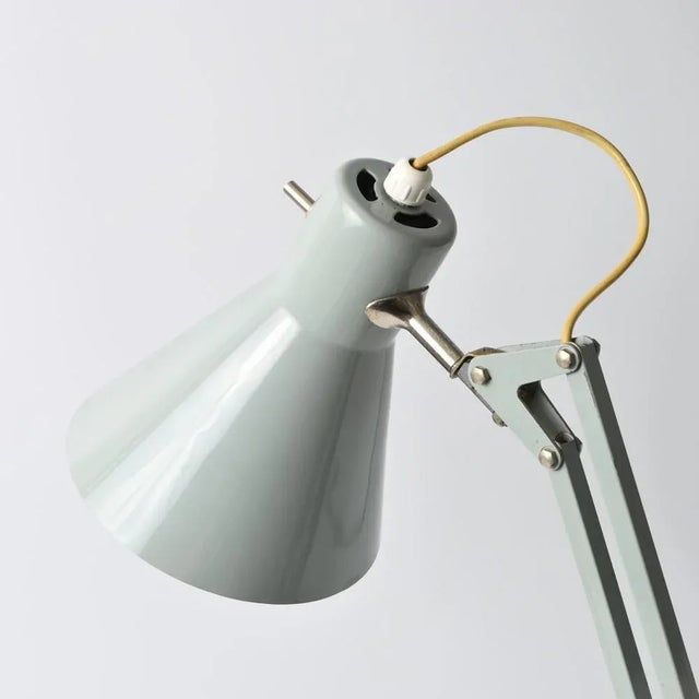 Vintage Grey Luxo L-9 Desk Lamp, 1960s For Sale - Image 9 of 12