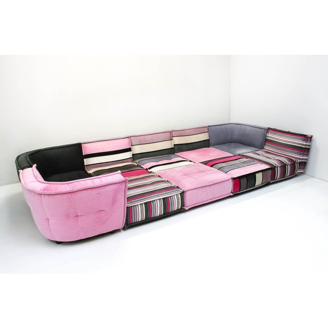 Rolls Modular Sofa by Missoni for Chateau Dax, Italy, 2000s, Set of 10 For Sale - Image 9 of 18