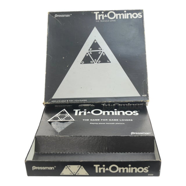 1960s Tri-Omino Board Game For Sale