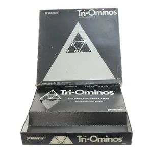 1960s Tri-Omino Board Game