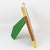 Christofle Christofle Gilded Brass and Lacquer Resin Picture Frame, circa 1970 For Sale - Image 4 of 9