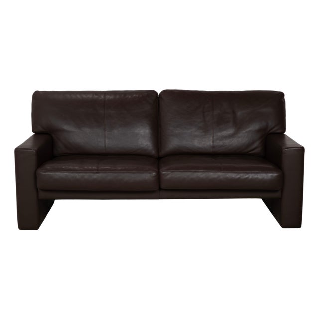 CL 100 Two-Seater Sofa in Leather from Erpo For Sale