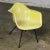Zenith Vintage Mid Century Modern Eames Herman Miller Lax Fiberglass Arm Shell Chair X Base Zenith Rope Edge Yellow For Sale - Image 4 of 13
