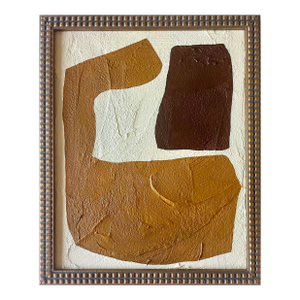 2025 "Mattone" Abstract Minimalist Painting on Canvas by r.k. Red