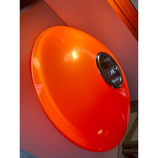Orange UFO Lamp, 1970s For Sale - Image 3 of 6