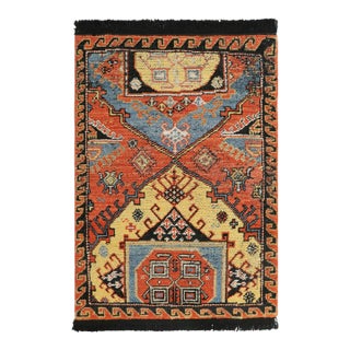 Rug & Kilim's Classic Rug in Polychromatic With Tribal Geometric Pattern For Sale