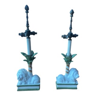 Vintage Hollywood Regency Table Lamps - a Pair For Sale