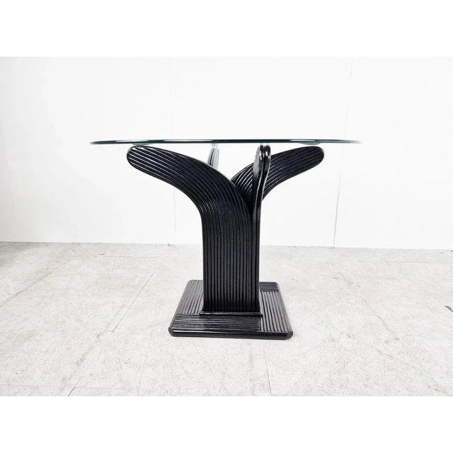 Bamboo Dining Table by Vivai del Sud, 1970s For Sale - Image 4 of 11