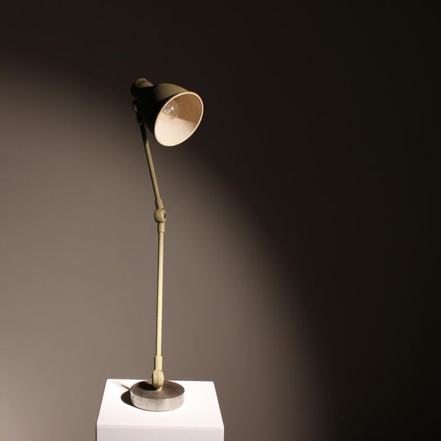 Table Lamp Universal-Gelenklampe by Christian Derungs, Switzerland, 1930s For Sale - Image 9 of 17