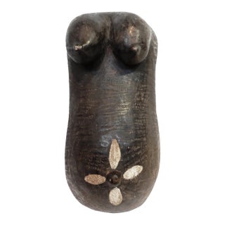 Vintage Makonde Body Mask (Njorowe) Sculpture Tanzania For Sale