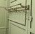 French Art Deco Brass Hat and Coat Rack, 1920s For Sale - Image 3 of 8
