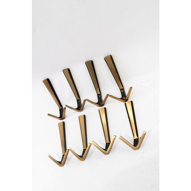 Wall Hooks by Baller Hertha, Vienna, Austria, 1950s, Set of 8 For Sale - Image 4 of 8