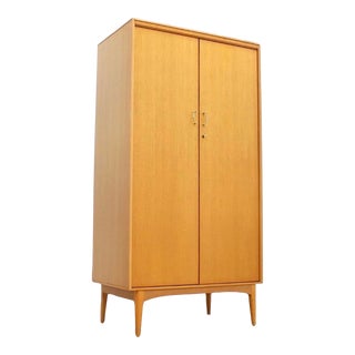 1960s Mid Century Armoire by Golden Key Palatial Furniture Ltd For Sale