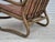 Scandinavian Lounge Chair in Bamboo and Leather, 1970s For Sale - Image 10 of 18