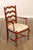 Late 20th Century Quality Set Of Eight Italian Ladderback Dining Chairs For Sale - Image 5 of 12