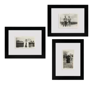 Collection of Three Framed American Soldier Photographs