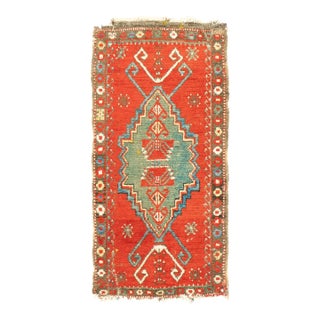 Antique Konya (One of Pair) Rug 1'6'' X 2'11'' For Sale