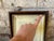 Vintage Textured Art in Original Frame For Sale - Image 18 of 18