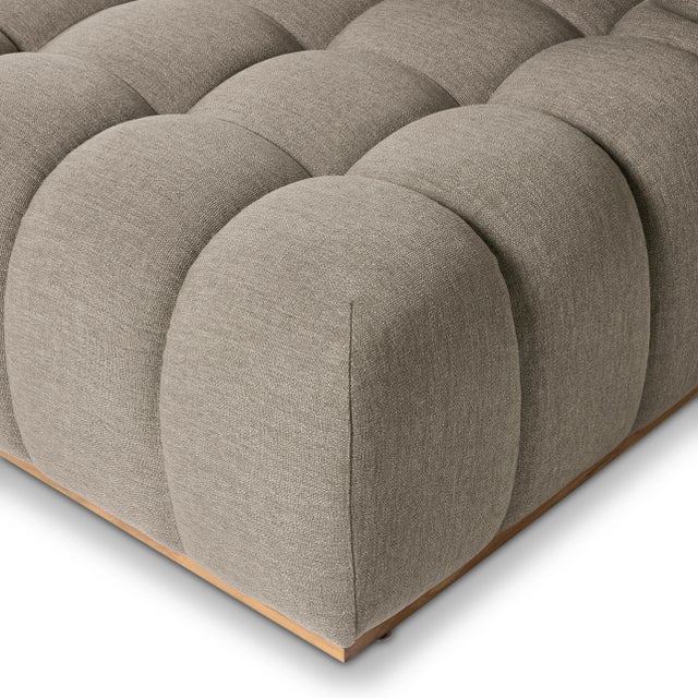 Four Hands Roma Outdoor Sectional Armless Piece, Alessi Fawn For Sale In Austin - Image 6 of 12