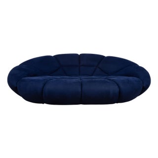 Kautsch Fabric Four-Seater Sofa from Bretz For Sale