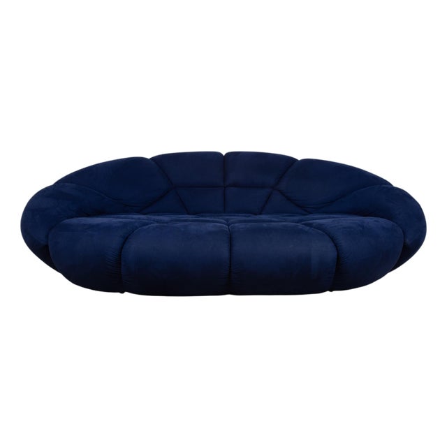 Kautsch Fabric Four-Seater Sofa from Bretz For Sale