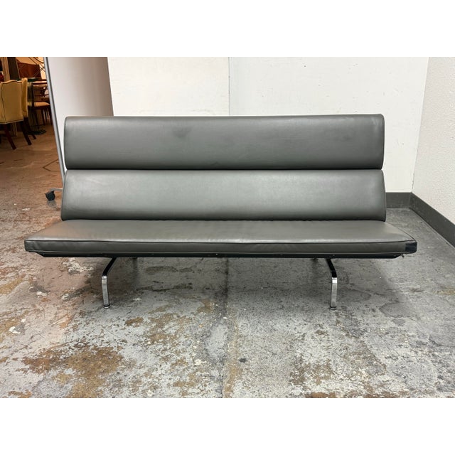 Design Plus Gallery presents the Eames Sofa Compact by Charles and Ray Eames for Herman Miller. An iconic modernist design...