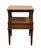 High End Vintage Banded Mahogany Italian Regency 16" Accent End Table For Sale - Image 10 of 11