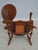 Frederick Duckloe Oak, Cherry, and Walnut Comb-Back Windsor Desk Writing Chair For Sale - Image 17 of 18