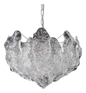 21st Century Curved Leaves Chandelier by Fabio LTD