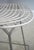 Harry Bertoia for Knoll Pair of White Wire Frame Bar Stools For Sale - Image 17 of 18