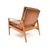 Brown Vintage Danish Oak and Leather Armchair from IB Kofod Larsen, 1960s For Sale - Image 8 of 12