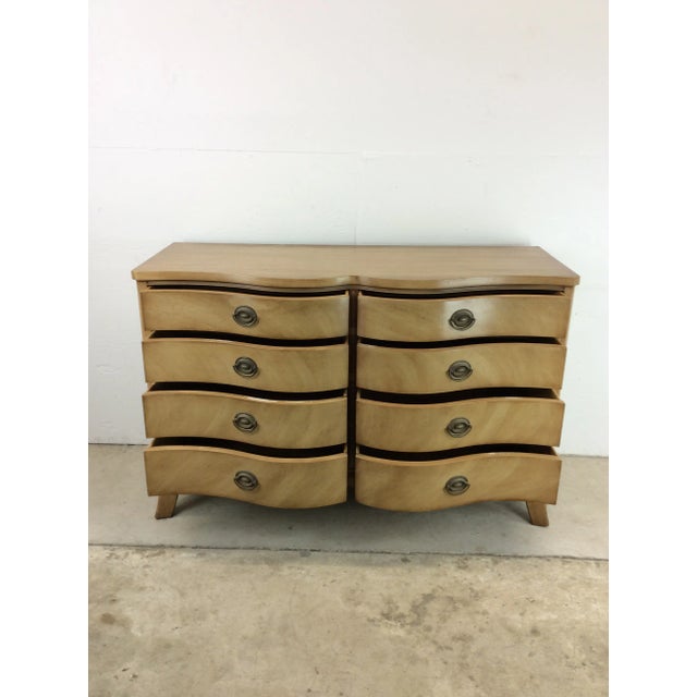 Mid Century Eight Drawer Lowboy Dresser by Drexel For Sale - Image 10 of 12