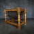 Dutch Wood Magazine Rack with Leather Sling, 1970s For Sale - Image 3 of 12