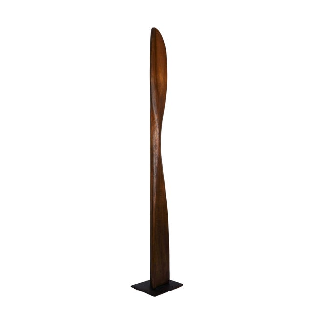Paul Dierkes, Vegetative Form, 1958, Mahogany For Sale