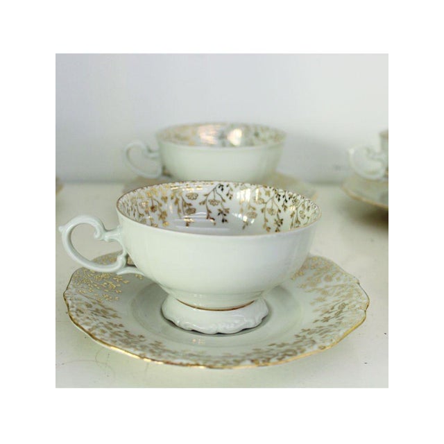 Tea Set from Wunsiedel, Germany, 1950s, Set of 9 For Sale - Image 4 of 16