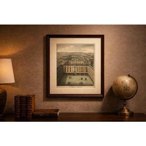 Toms, St Thomas' Hospital, London, 1700s, Engraving For Sale - Image 3 of 10