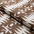 Schumacher SAMPLE - Schumacher X Drusus Tabor Ra Fabric In Brown For Sale - Image 4 of 4