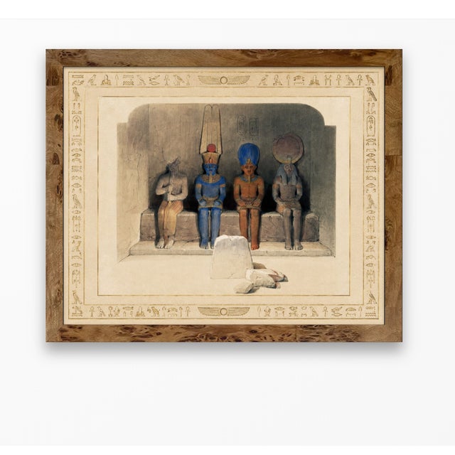 Atelier Aria Lumae Antique Egyptian Revival Temple Pharaonic Archeological Study Fine Art Gallery Board Print 30 X 24 For Sale - Image 16 of 16