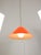 Guzzini Mid-Century Modern Orange Pendant Lamp from Guzzini, 1960s For Sale - Image 4 of 18