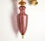 1990s Burgundy Murano Glass Sconces - a Pair For Sale - Image 11 of 12