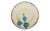 Art Deco 1930s Art Deco Swinnertons Pottery “Ivory” 8” Blue Plates, Set/4 For Sale - Image 3 of 6