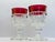 1960s Ruby Rimmed Water Goblets- A Pair For Sale In Jacksonville, FL - Image 6 of 9