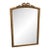1920 French Gilded Beveled Edge Mirror. For Sale