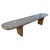 2010s Andrianna Shamaris Mid Century Couture Teak Wood Bench For Sale - Image 5 of 18