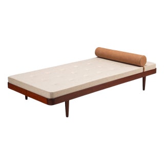 Mid-Century Daybed in Teak and Fabic, Denmark, 1960 For Sale